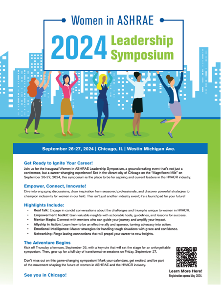 Women in ASHRAE 2024 Leadership Symposium